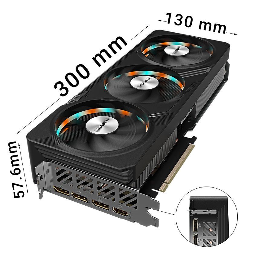 Card màn hình GIGABYTE RTX 4070 SUPER GAMING OC-12G