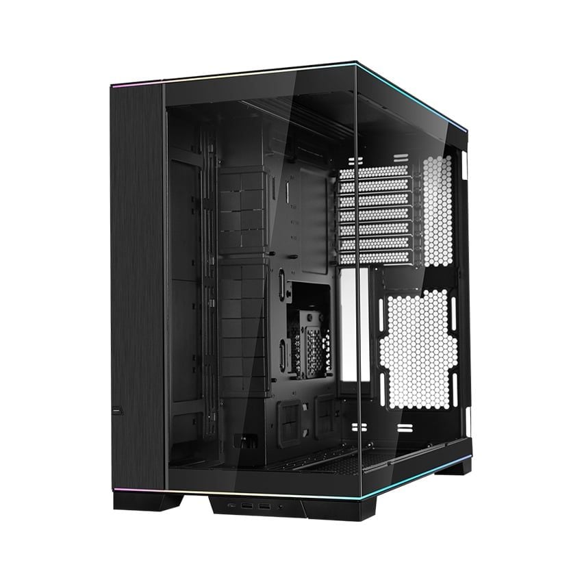 Vỏ case Lian Li O11 Dynamic EVO RGB Black - O11DERGBX (EATX/Full Tower/Màu Đen)