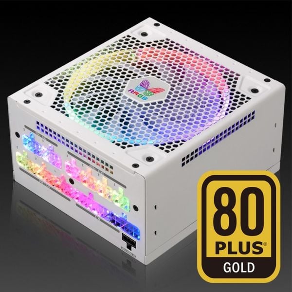  Nguồn Máy Tính 850W Super Flower Leadex III Gold ARGB White (80 Plus Gold) 