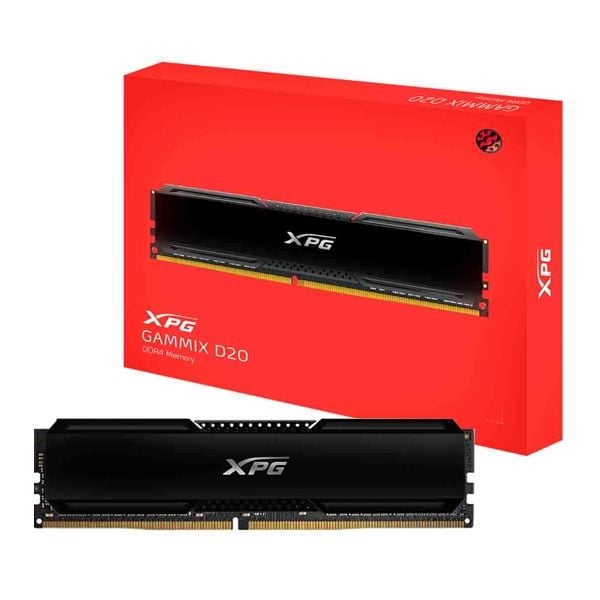  RAM Adata XPG D20 DDR4 8GB 3200 BLACK AX4U32008G16A-CBK20 