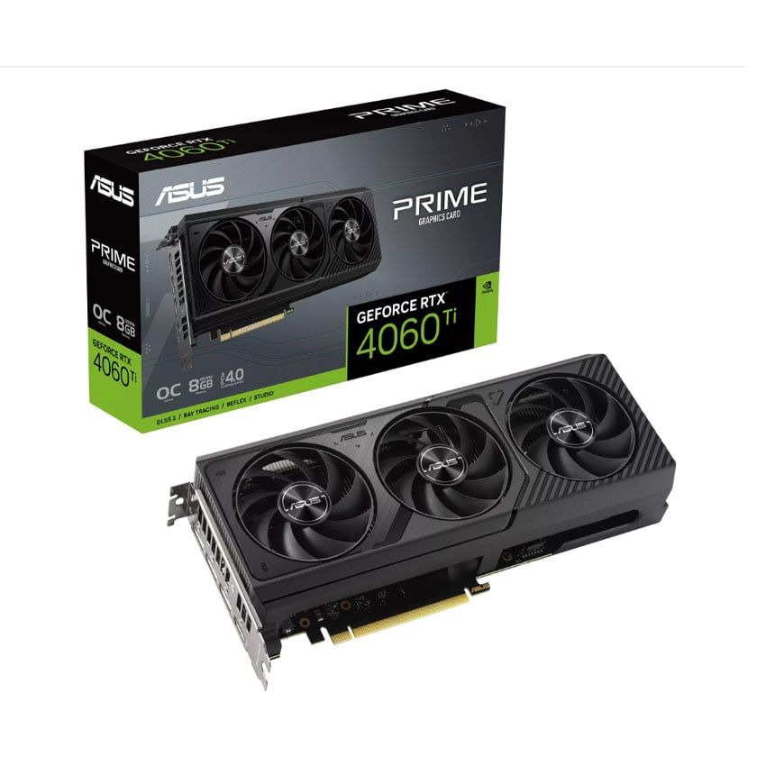  Card màn hình Asus PRIME-RTX 4060 Ti-O8G 