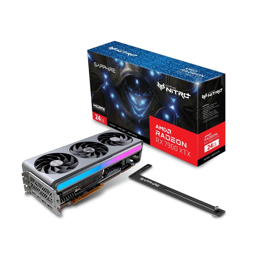  VGA SAPPHIRE NITRO+ AMD RADEON RX 7900 XTX GAMING OC VAPOR-X 24GB 