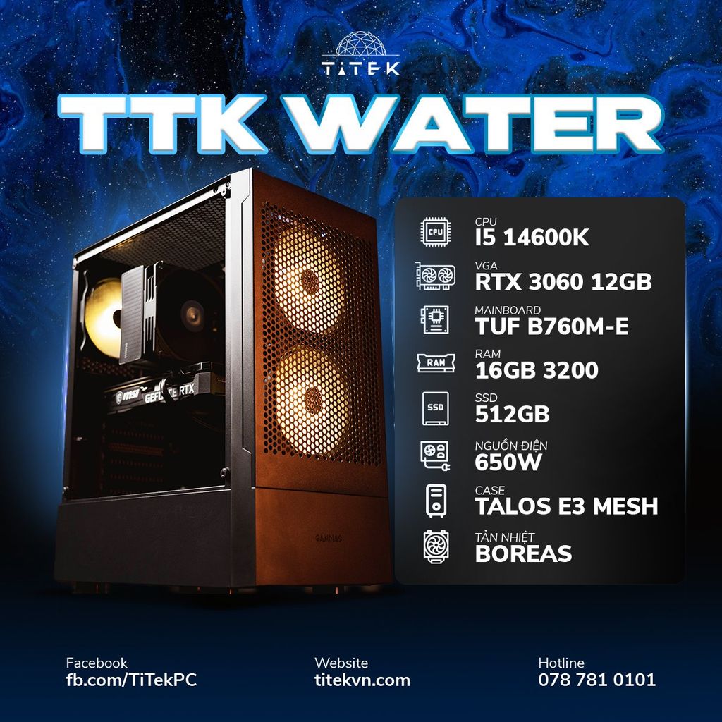 TTK WATER - 3060 E3 MESH