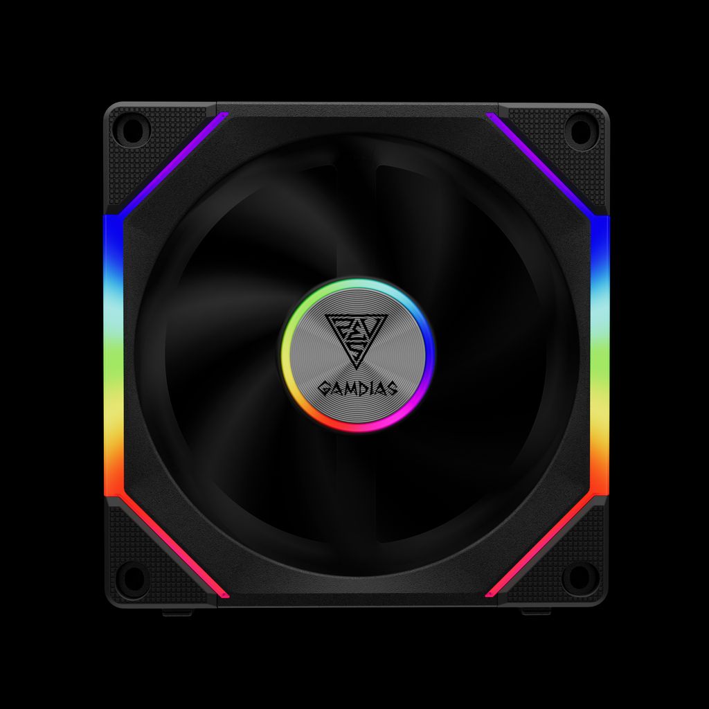 FAN CASE GAMDIAS AEOLUS P2-1203 | Black - White