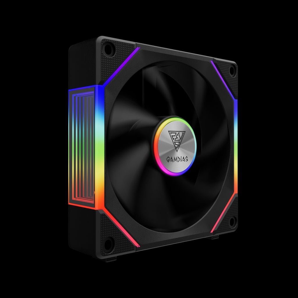 FAN CASE GAMDIAS AEOLUS P2-1203 | Black - White