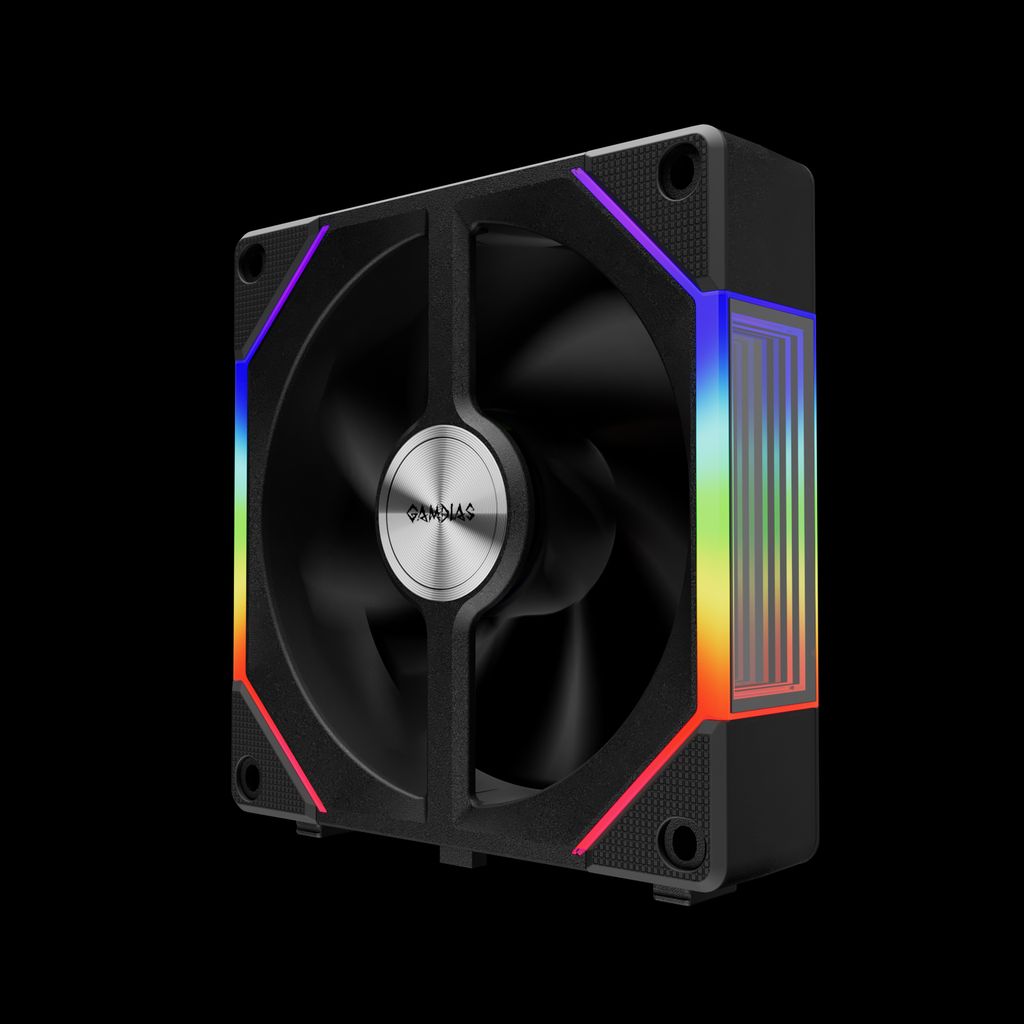 FAN CASE GAMDIAS AEOLUS P2-1203 | Black - White
