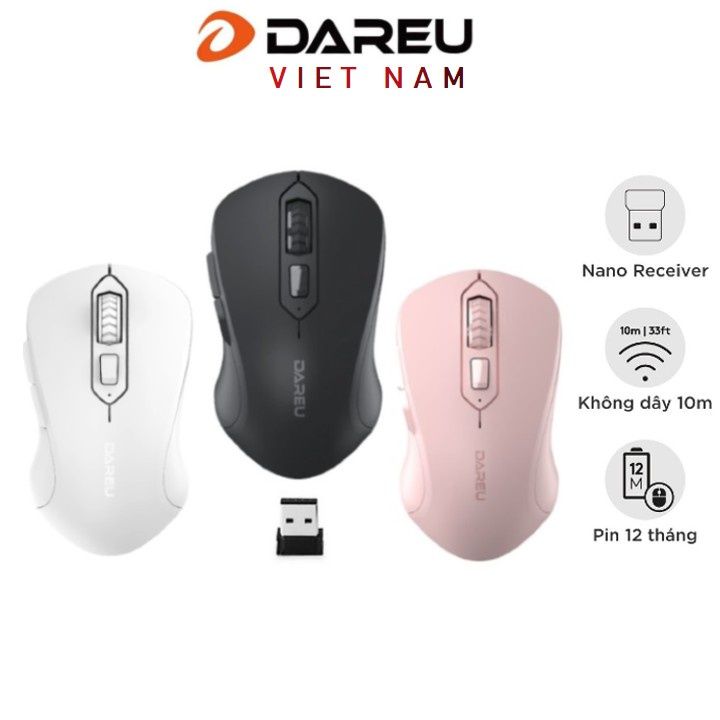 Chuột không dây DareU LM115G