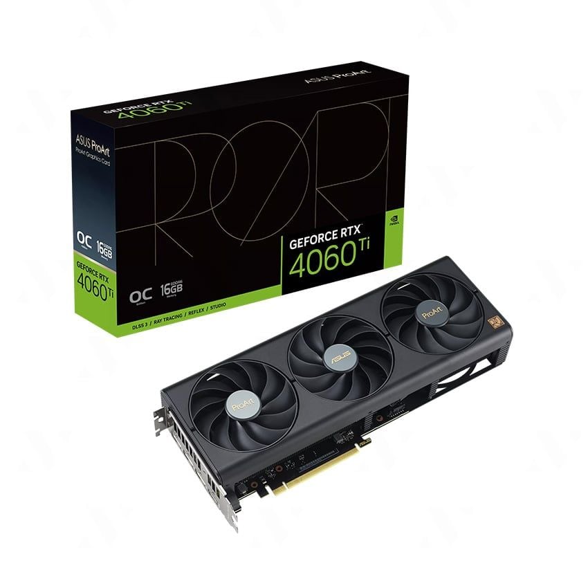 Card màn hình ASUS ProArt RTX 4060 Ti OC 16GB GDDR6 PROART-RTX4060TI-O16G