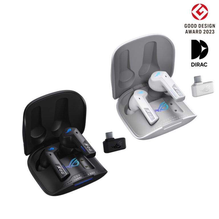 Tai nghe ASUS ROG Cetra True Wireless SpeedNova (Black/ White)