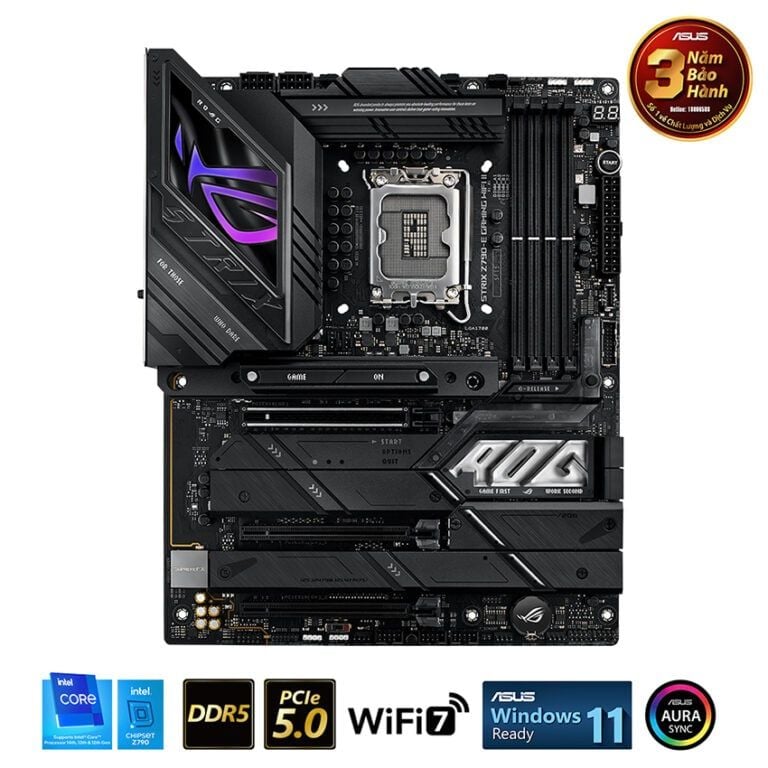 Mainboard ASUS ROG STRIX Z790-E GAMING WIFI II (Intel Z790, LGA1700, 4 x DDR5 192GB, ATX)