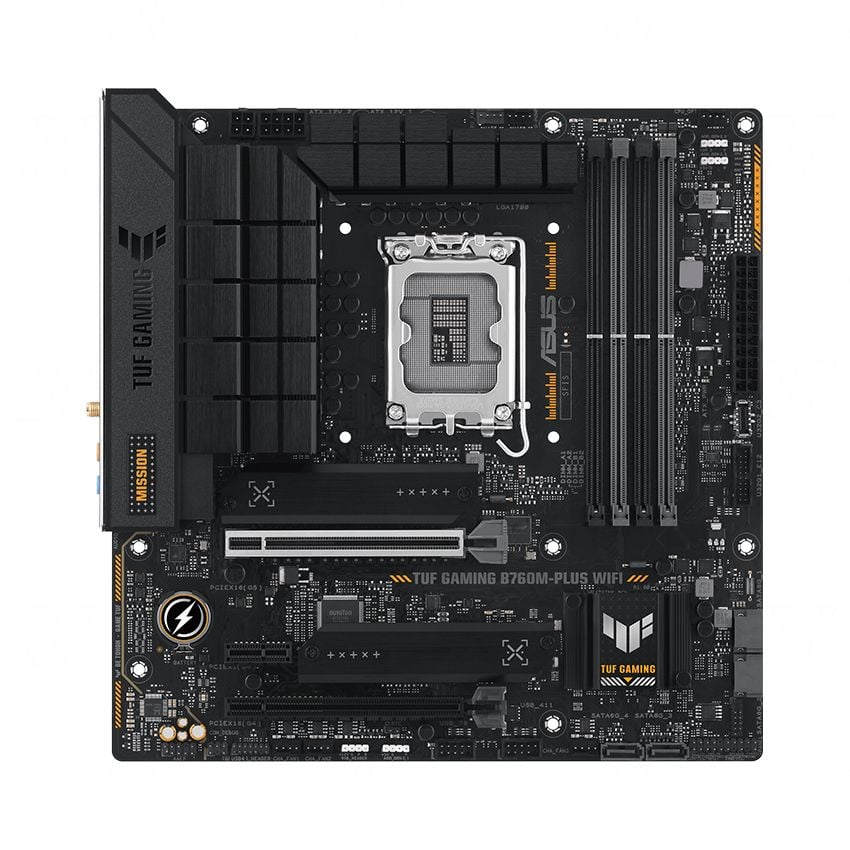 Mainboard Asus TUF Gaming B760M-PLUS WIFI DDR5 (Chipset B760, Socket LGA 1700, 4x DDR5 128GB, m-ATX)