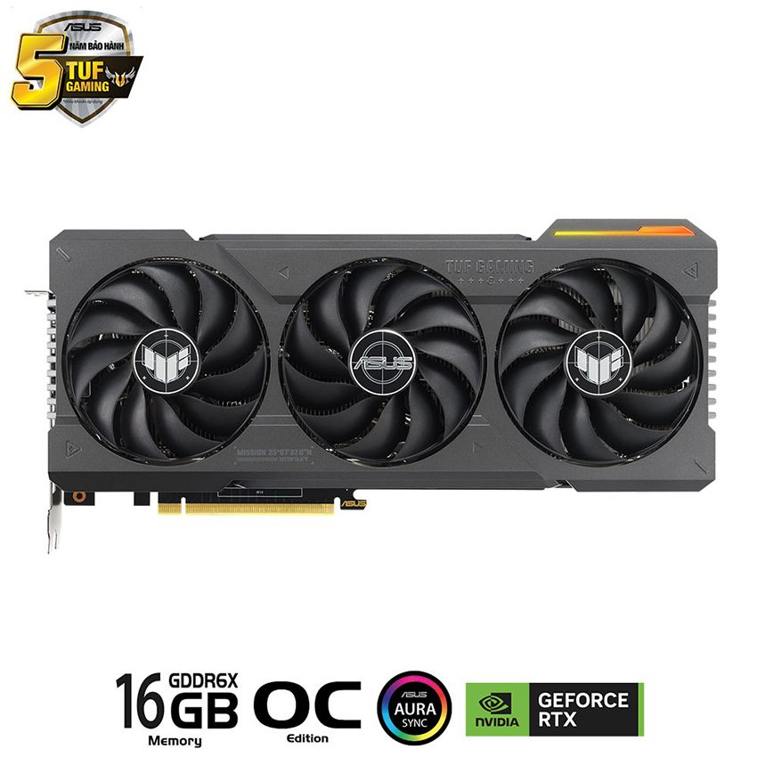 VGA ASUS TUF Gaming GeForce RTX 4070 Ti SUPER 16GB GDDR6X (TUF-RTX4070TIS-16G-GAMING)