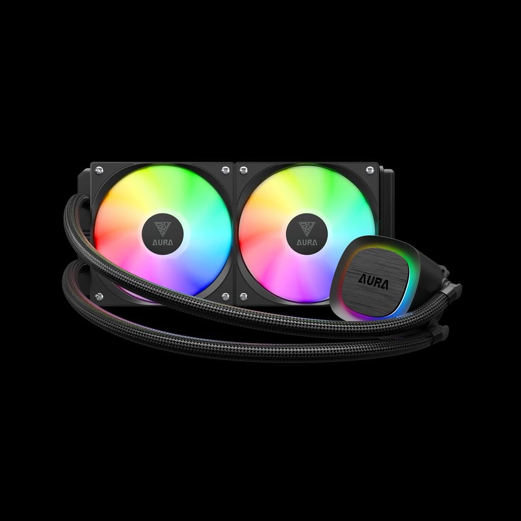 Tản nhiệt nước GAMDIAS AURA GL240 V2 BLACK