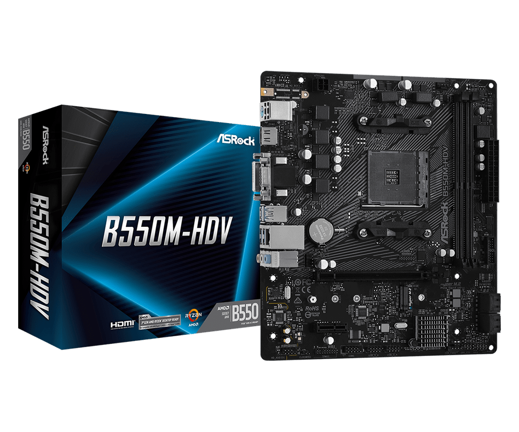 MAINBOARD ASROCK B550M-HDV