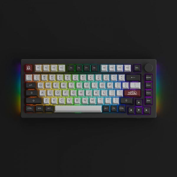 Bàn phím AKKO 5075B Plus-S Dracula Castle (Multi-modes / RGB / Hotswap / Gasket mount)