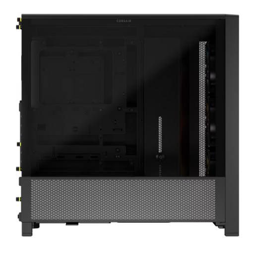 CASE CORSAIR FRAME 4000D RS ARGB  Modular Mid Tower– Tempered Glass, 3x RS120 ARGB fans | Black - White