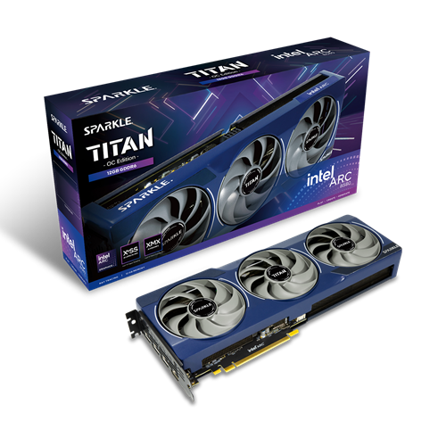  Card Màn Hình SPARKLE Intel® Arc™ B580 TITAN OC 