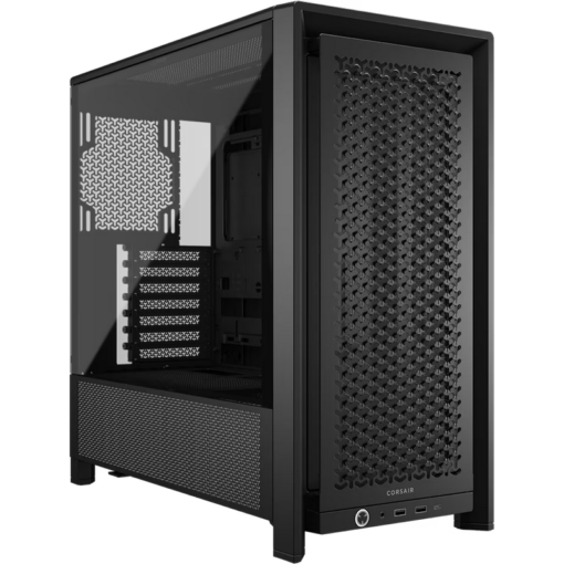 CASE CORSAIR FRAME 4000D Tempered Glass Modular Mid Tower | Black - White