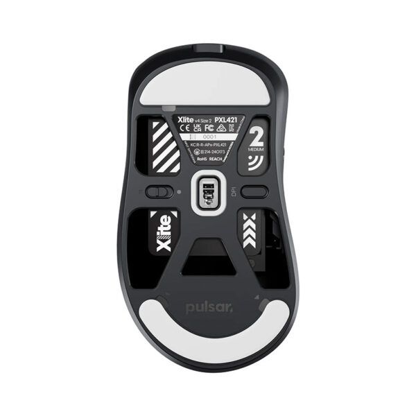 Chuột không dây Pulsar Xlite V4 Wireless | Black - White