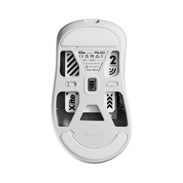 Chuột không dây Pulsar Xlite V4 Wireless | Black - White