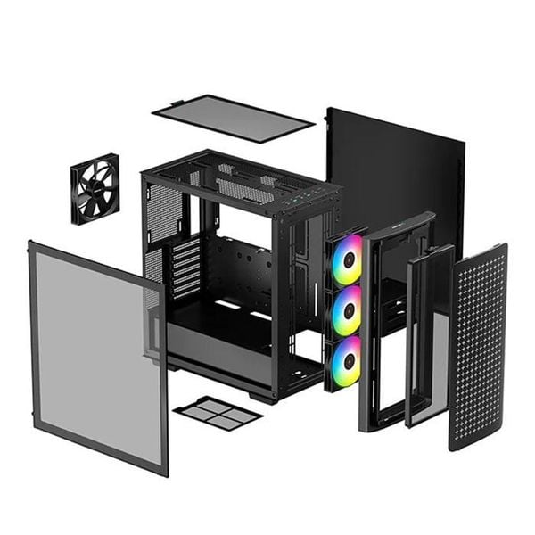  Case DeepCool CK560 4F Black 