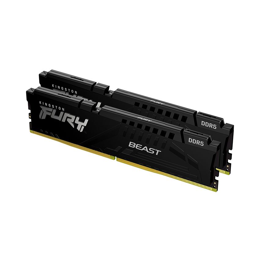 RAM DESKTOP KINGSTON FURY BEAST (KF556C40BBK2-32) 32GB (2X16GB) DDR5 5600MHZ