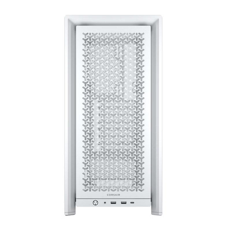 CASE CORSAIR FRAME 4000D Tempered Glass Modular Mid Tower | Black - White