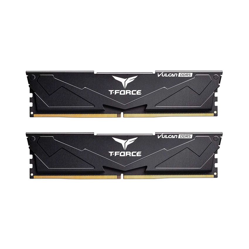  Ram TEAMGROUP Vulcan 64GB (32GBx2) DDR5 5600Mhz Black 