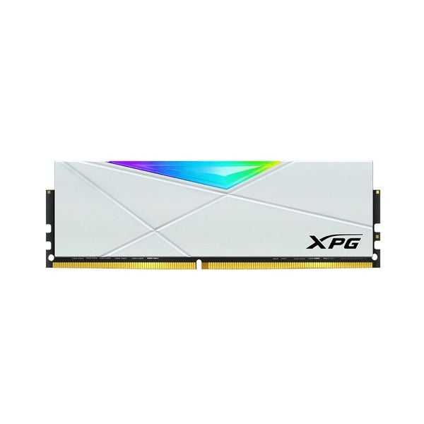  Ram Adata Spectrix D50 RGB White 16GB (1x16GB) DDR4 3200Mhz (AX4U320016G16A-SW50) 