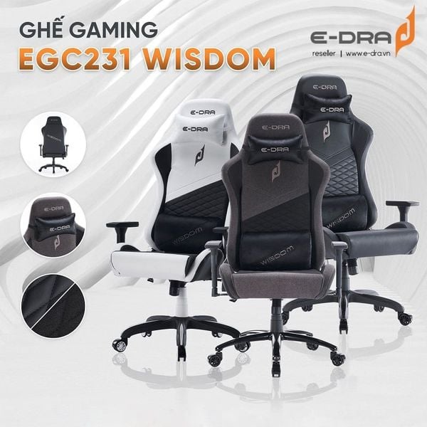  Ghế Gaming E-Dra Wisdom EGC231 