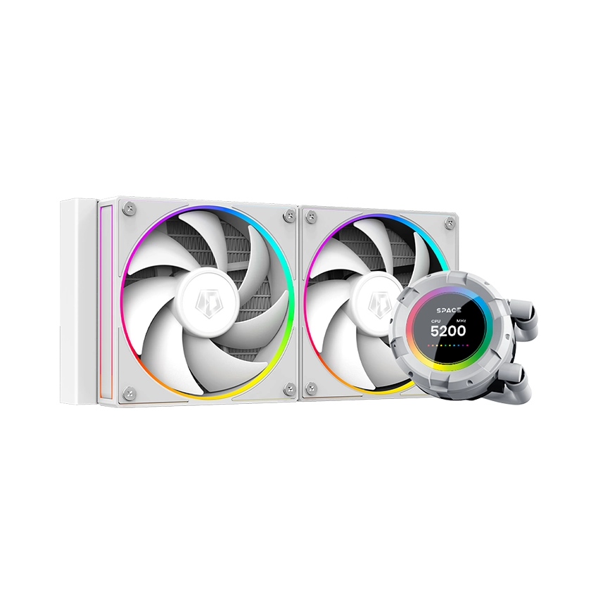 Tản Nhiệt Nước ID-COOLING SPACE SL240 ARGB (Black/White)