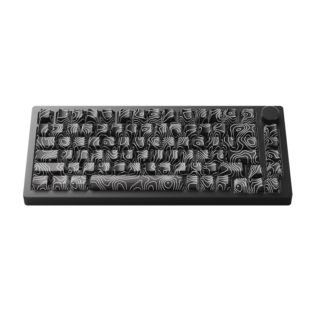 Bàn phím MonsGeek M1 V5-SP Contour Black (RGB/Aluminum/Akko V3 Piano Pro)