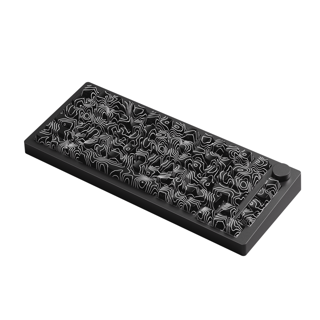 Bàn phím MonsGeek M1 V5-SP Contour Black (RGB/Aluminum/Akko V3 Piano Pro)