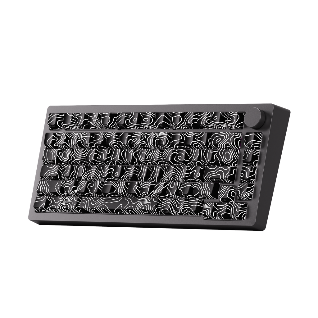 Bàn phím MonsGeek M1 V5-SP Contour Black (RGB/Aluminum/Akko V3 Piano Pro)