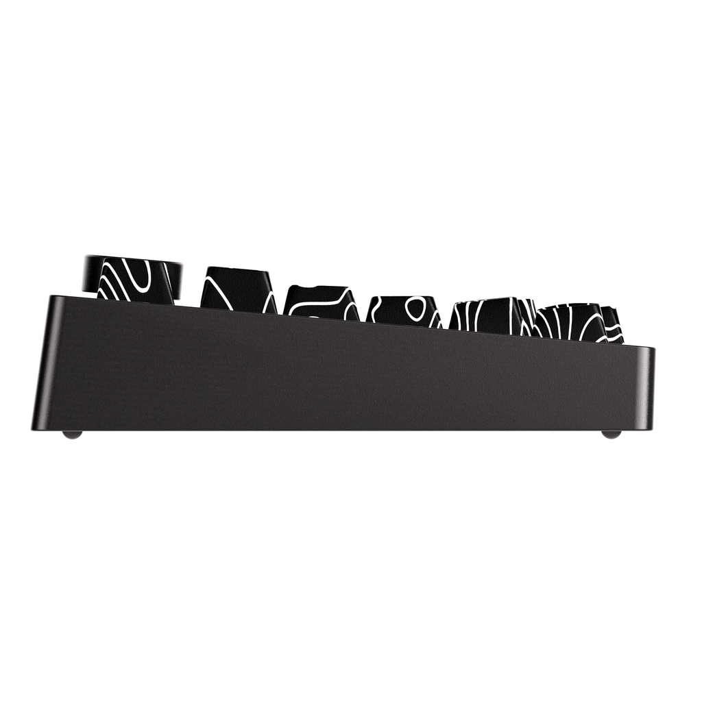 Bàn phím MonsGeek M1 V5-SP Contour Black (RGB/Aluminum/Akko V3 Piano Pro)