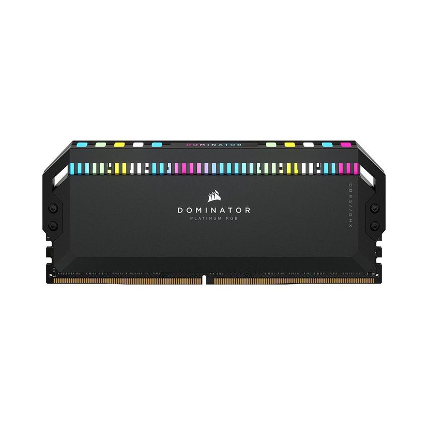 RAM DESKTOP CORSAIR DOMINATOR PLATINUM RGB BLACK (CMT64GX5M2B6000C40) 64GB (2X32GB) DDR5 6000MHZ