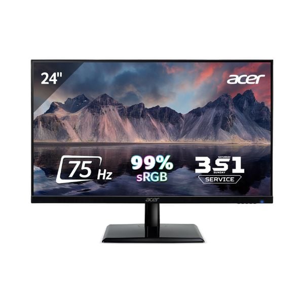 Màn hình Acer EK241Y 23.8 inch FHD IPS 75Hz 4ms 