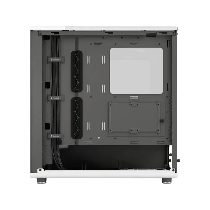 Case Fractal North Chalk White TG Clear Tint