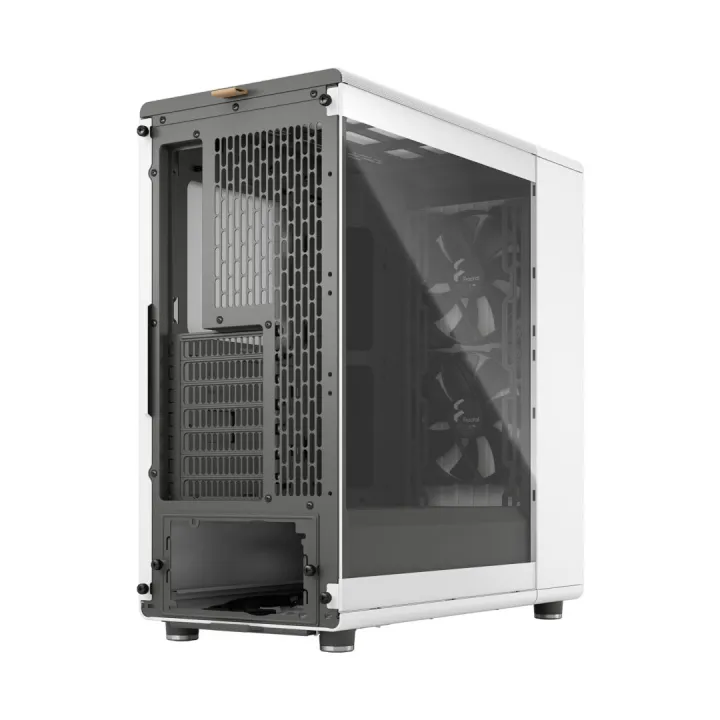 Case Fractal North Chalk White TG Clear Tint