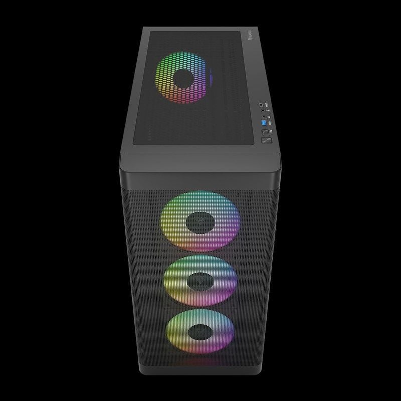 Case Gamdias ATHENA M3 | BLACK - White