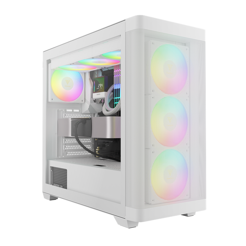 Case Gamdias ATHENA M3 | BLACK - White