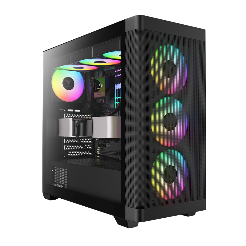 Case Gamdias ATHENA M3 | BLACK - White