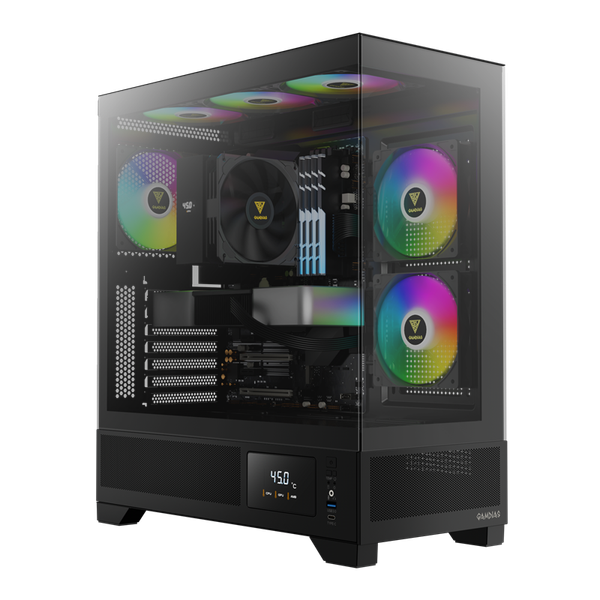  Case Gamdias ATLAS M1 | BLACK - WHITE 