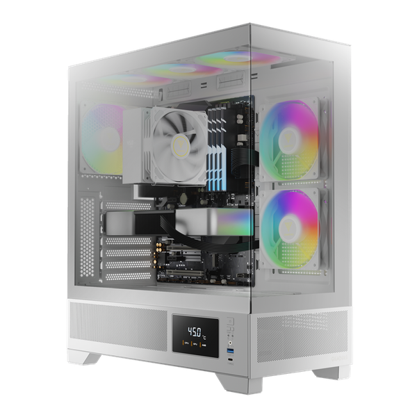  Case Gamdias ATLAS M1 | BLACK - WHITE 