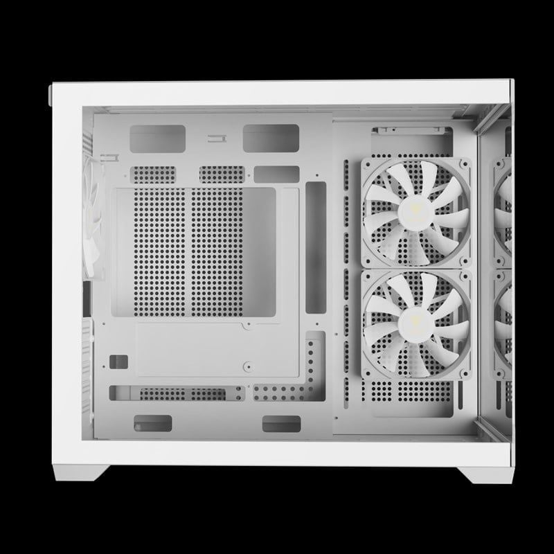 Case Gamdias AURA GC10M ARGB | Black - White