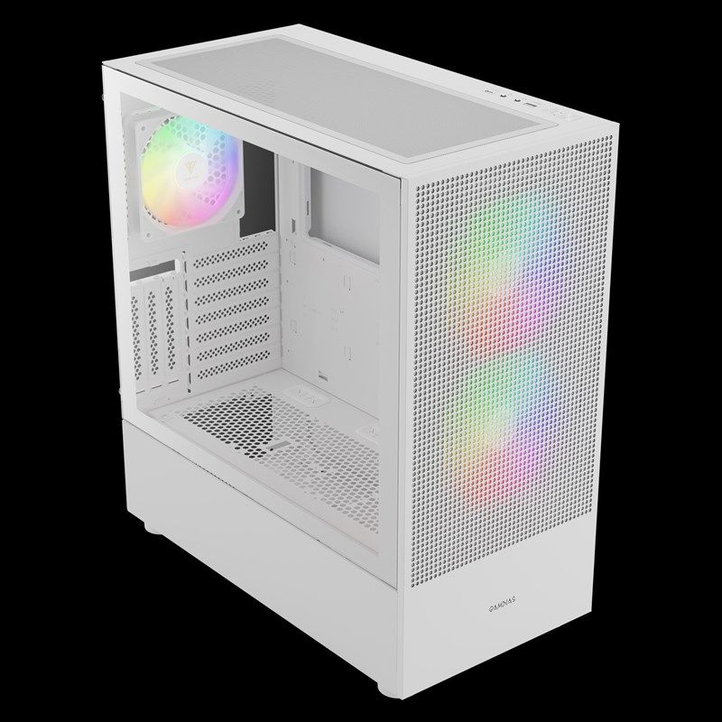 Case Gamdias TALOS M3 MESH ELITE | BLACK - WHITE