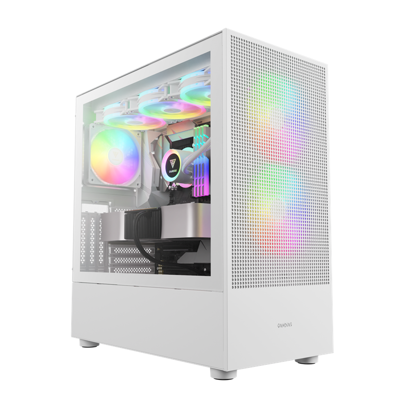 Case Gamdias TALOS M3 MESH ELITE | BLACK - WHITE