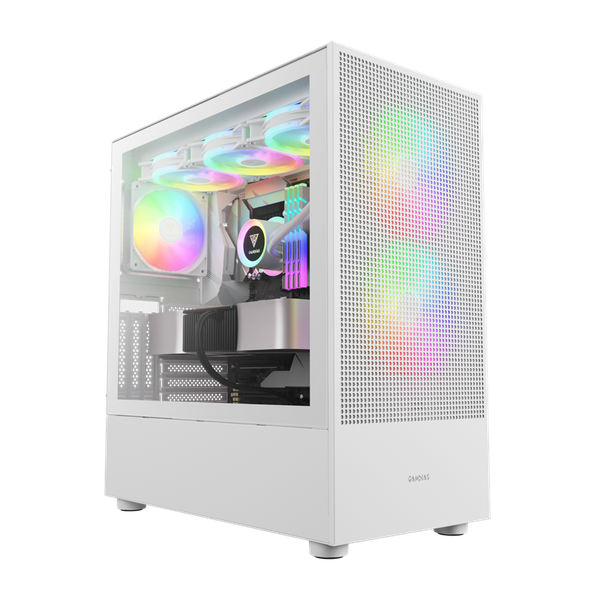  Case Gamdias TALOS M3 MESH ELITE | BLACK - WHITE 