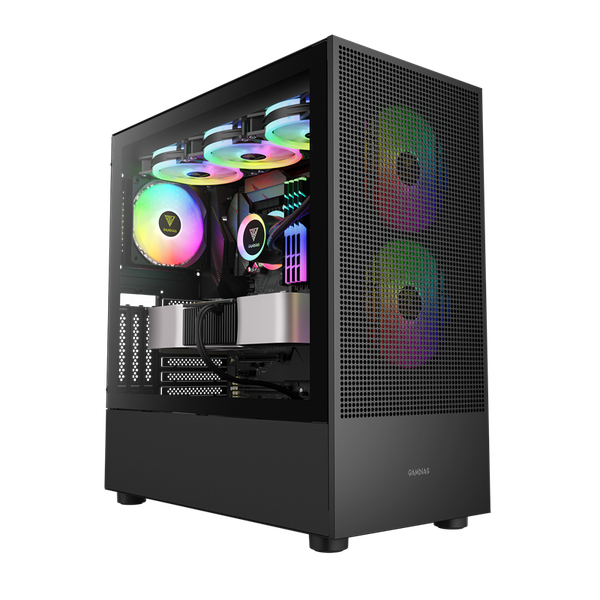 Case Gamdias TALOS M3 MESH ELITE | BLACK - WHITE 