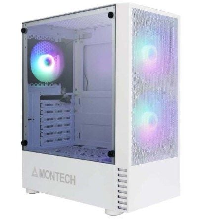  Case Montech X2 Mesh | Black / White 